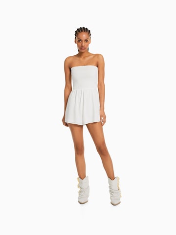 Combinaison Bershka en blanc