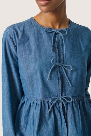 Chemisier 'SLChamy' SOAKED IN LUXURY en bleu