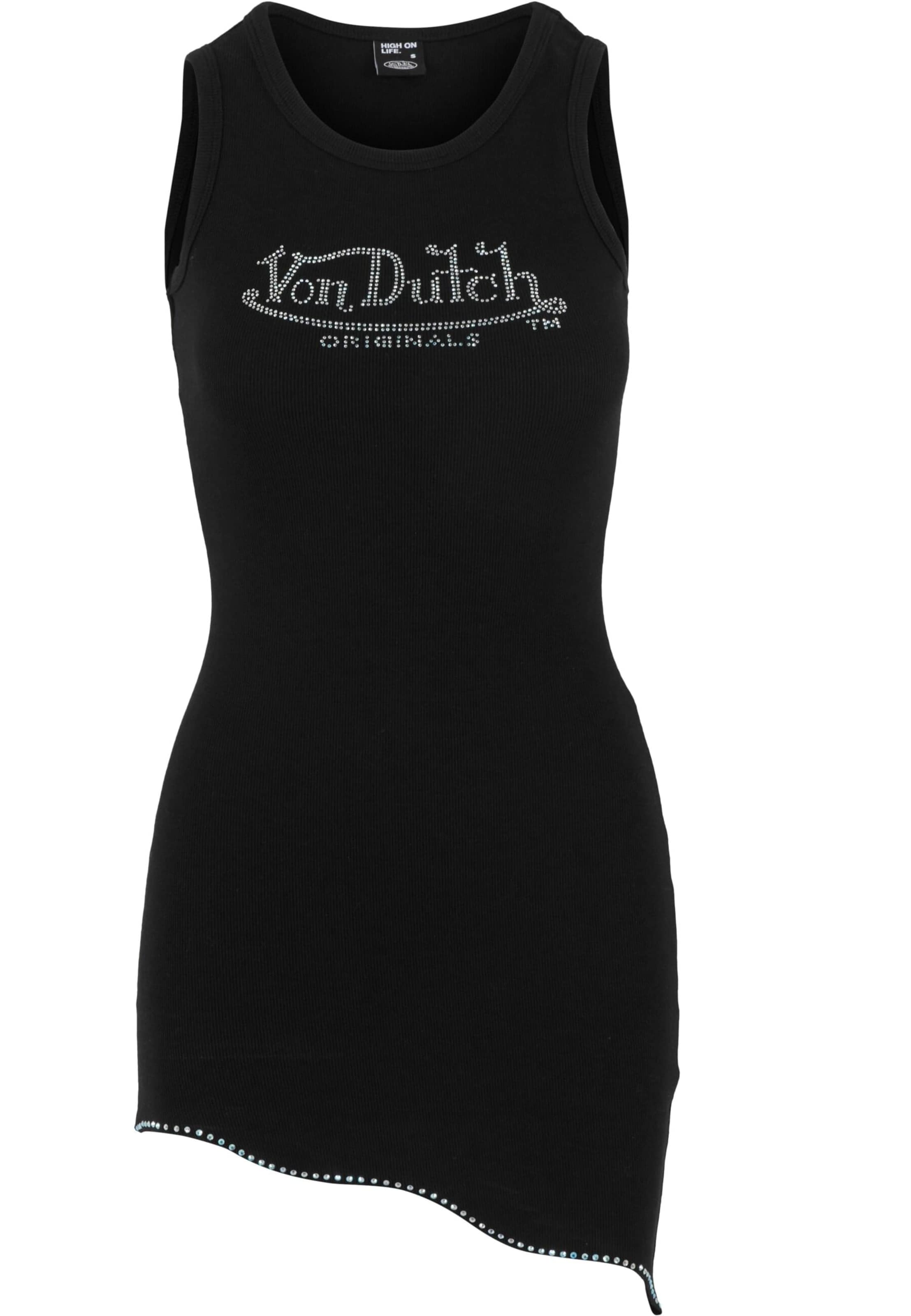 Von Dutch Originals Šaty 'Kyrie' – černá: přední strana