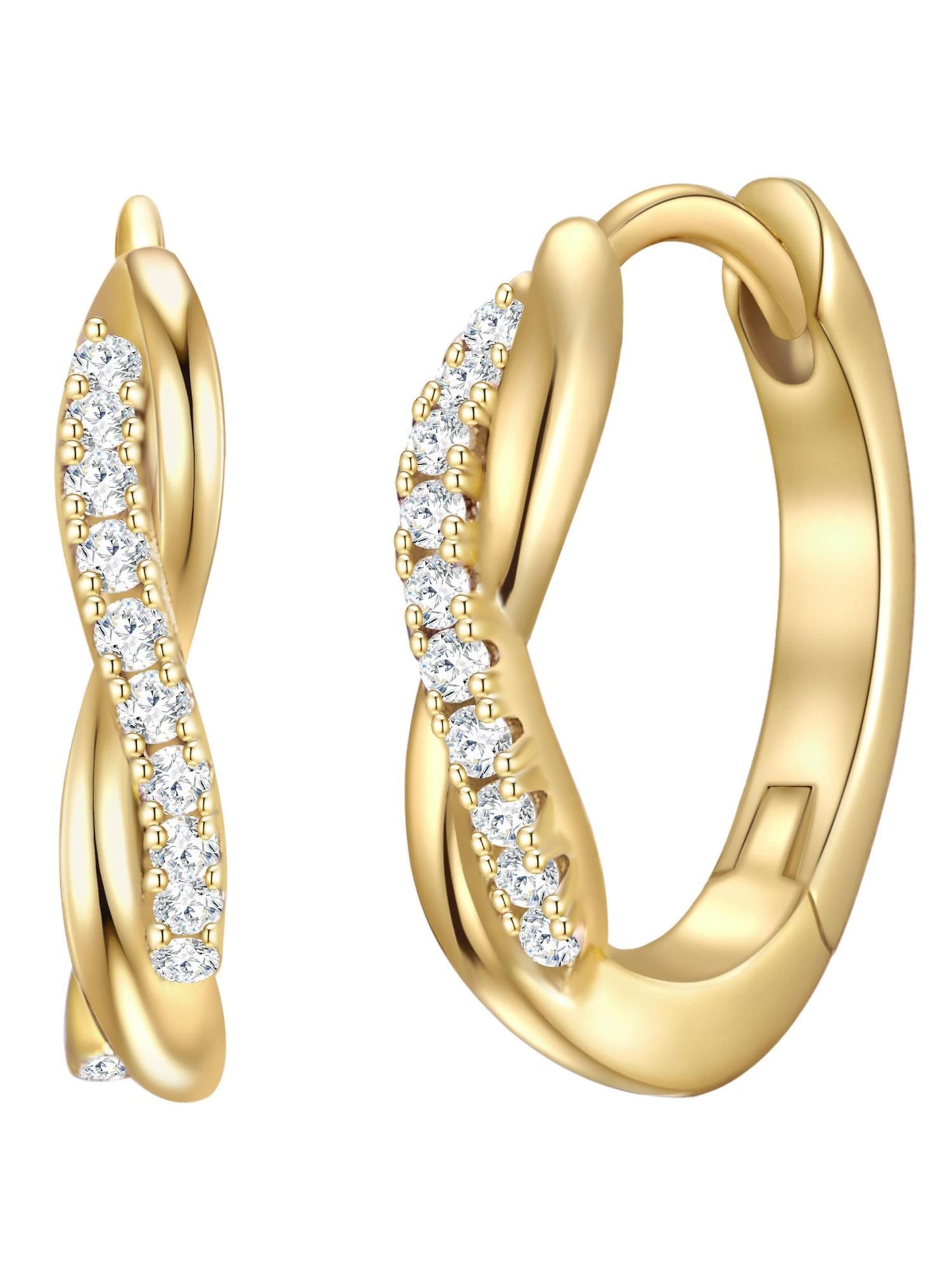 Rafaela Donata Ohrringe in Gold: Vorderseite