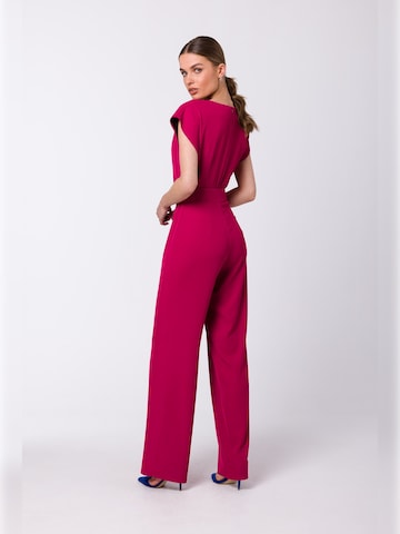 Stylove - Jumpsuit 'S339' en lila