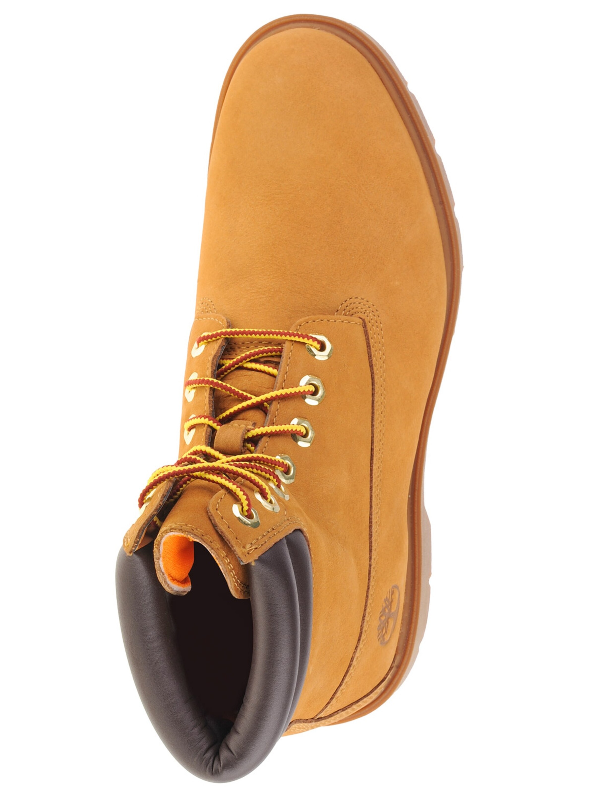TIMBERLAND Lace-Up Boots '6 In Basic Boot' in Yellow