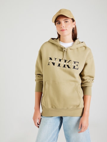 Nike Sportswear - Sweatshirt 'PHNX FLC' em verde: frente