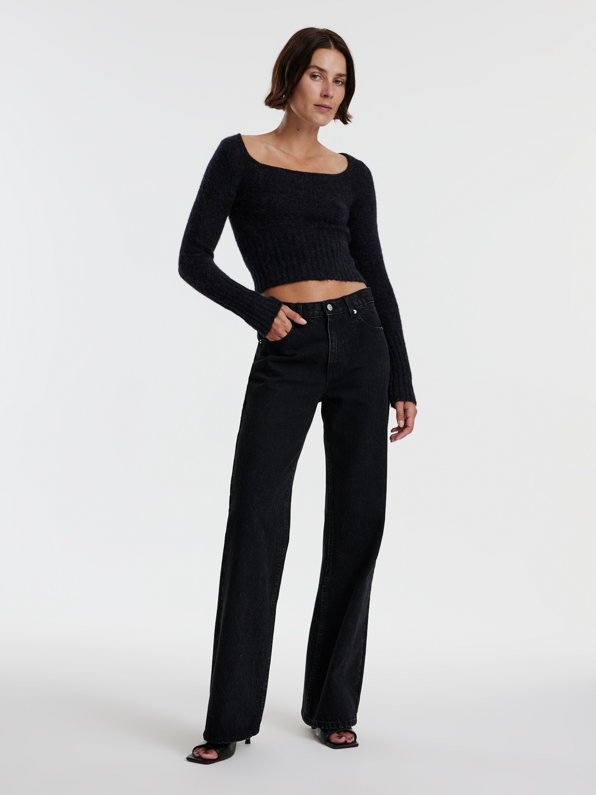EDITED Produits Pull-over 'Gilda' noir