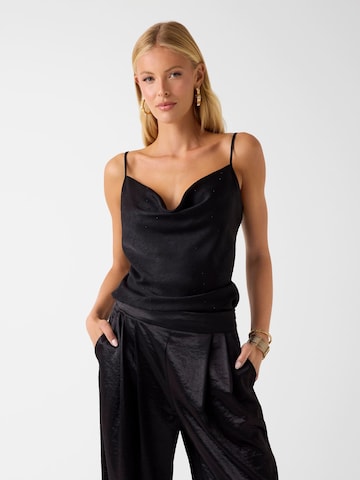 GUESS Top in Schwarz: Vorderseite