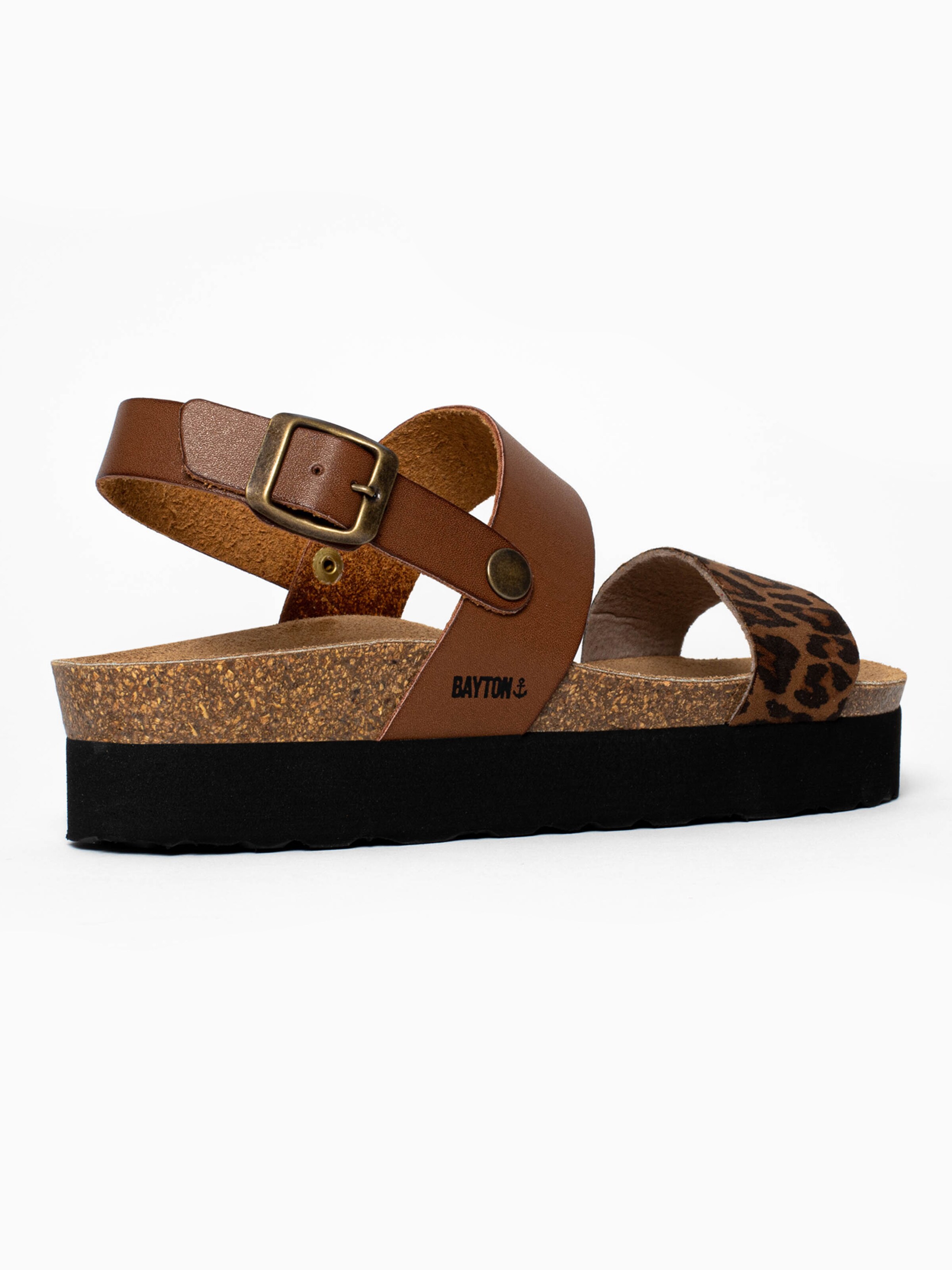 Bayton - Sandália 'Gladstone' em castanho