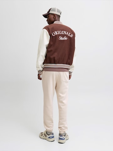 JACK & JONES Tapered Hose 'JPSTKANE SOHO' in Grau
