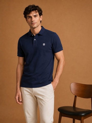 KING Essentials Shirt 'The Rene'‌‌ in Blau
