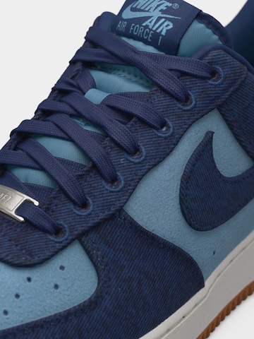 Baskets basses 'Air Force 1 '07 LV8' Nike Sportswear en bleu