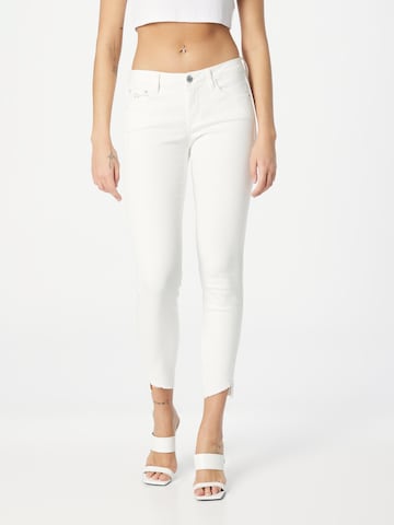 Dawn Skinny Jeans in White: front