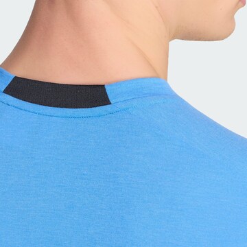 Regular T-Shirt fonctionnel 'Designed For Training' ADIDAS PERFORMANCE en bleu
