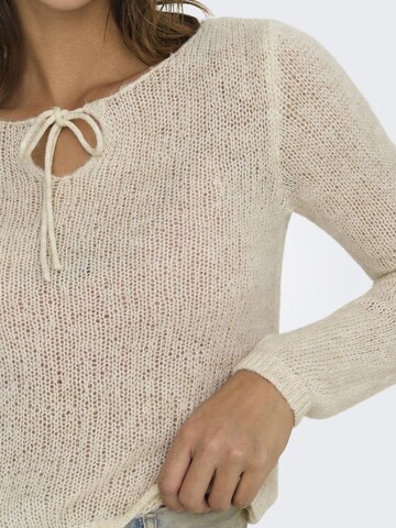 ONLY - Jersey 'MISTY' en beige