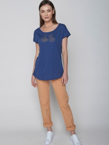 GREENBOMB Shirt 'Bike Classic' in Blauw