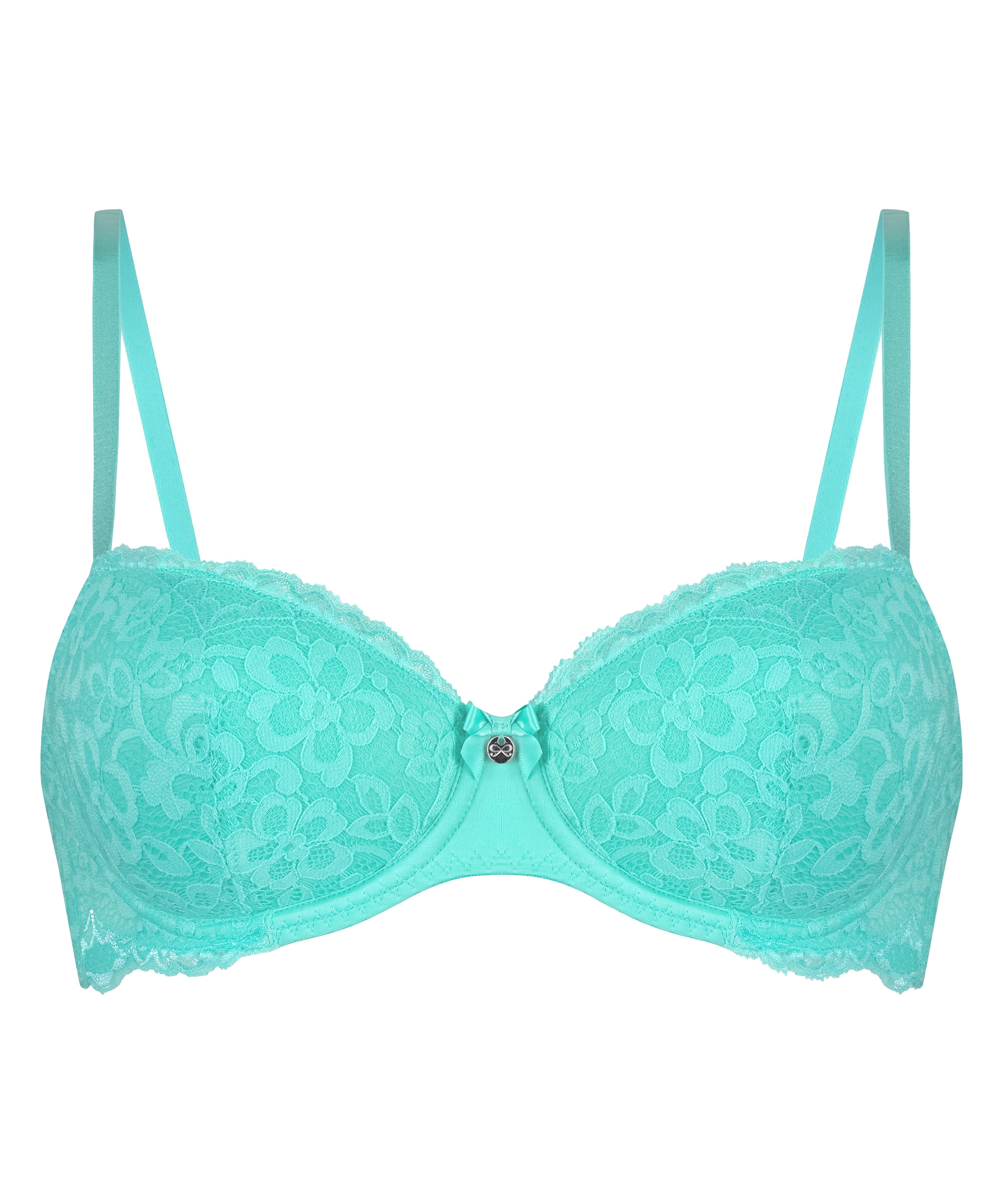Hunkemöller Balconette BH 'Marine' in Groen: voorkant