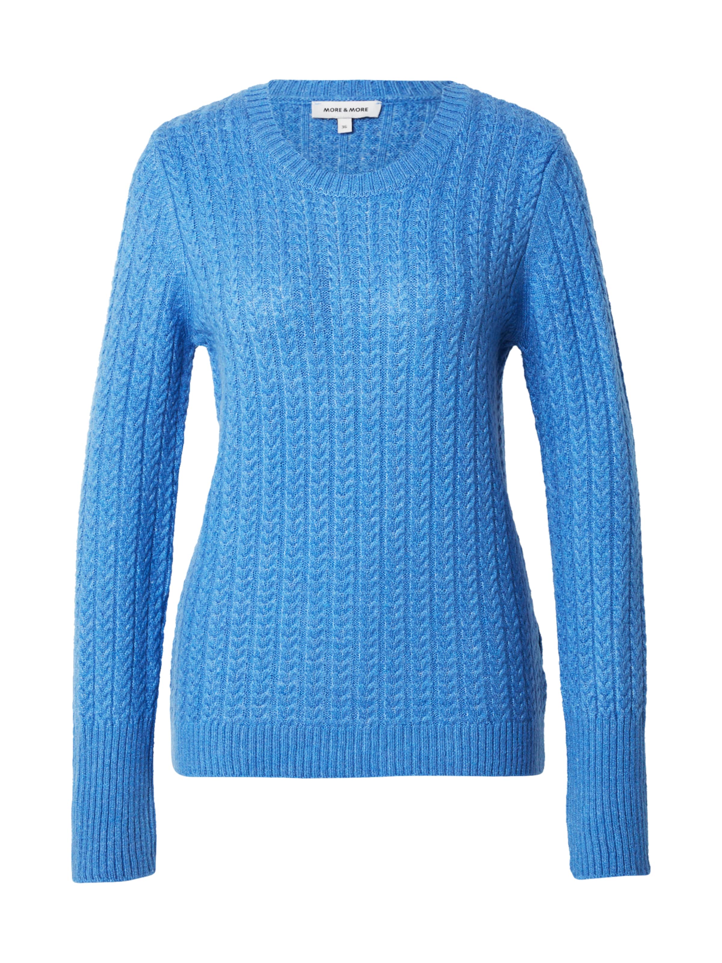 Pull-over MORE & MORE en bleu : devant