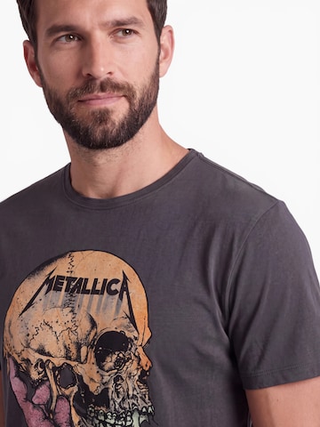 AMPLIFIED Regular fit T-shirt 'METALLICA SAD BUT TRUE' i svart