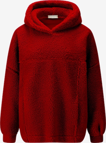 SASSYCLASSY Oversized Sweater in Red: front