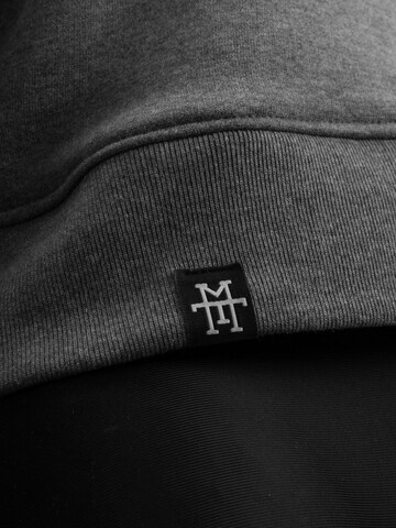Manufaktur13 Sweatshirt 'Crop Hoodie' in Grau