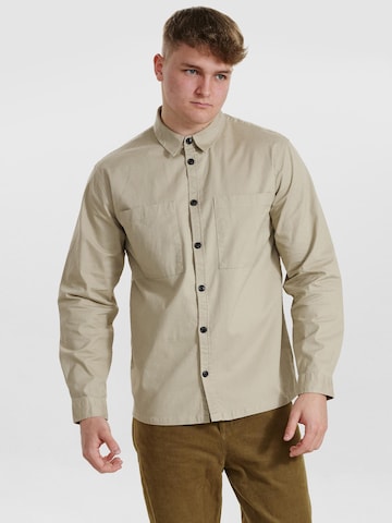 Dxnmxrk Shirt 'DXElvin' in Beige: front