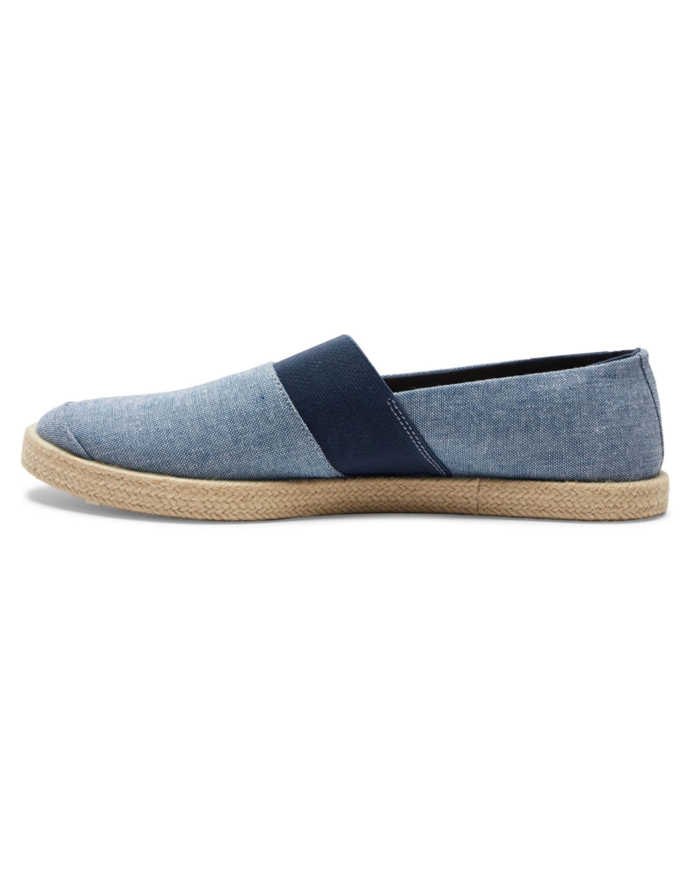 Espadrilles QUIKSILVER en bleu : devant