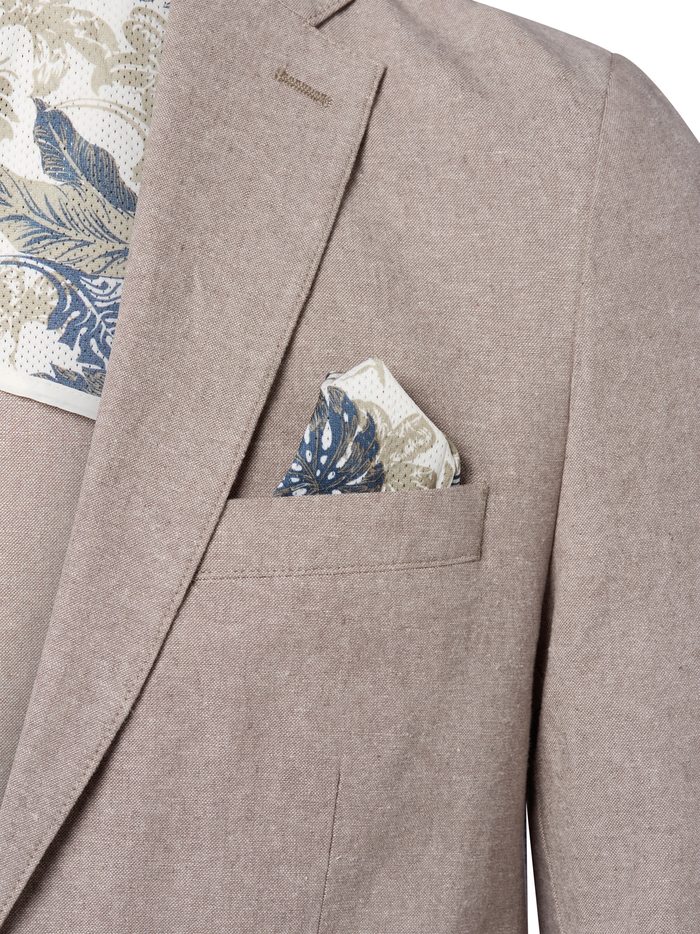 Nils Sundström Regular fit Business blazer in Brown