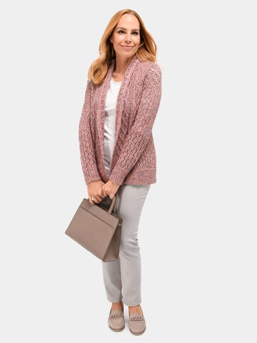 Cardigan Goldner en rose