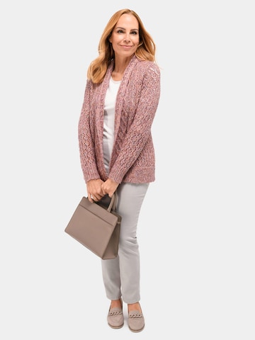 Cardigan Goldner en rose