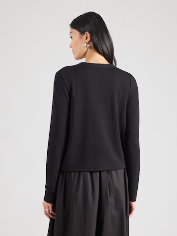 STREET ONE Knit Cardigan 'Nette' in Black