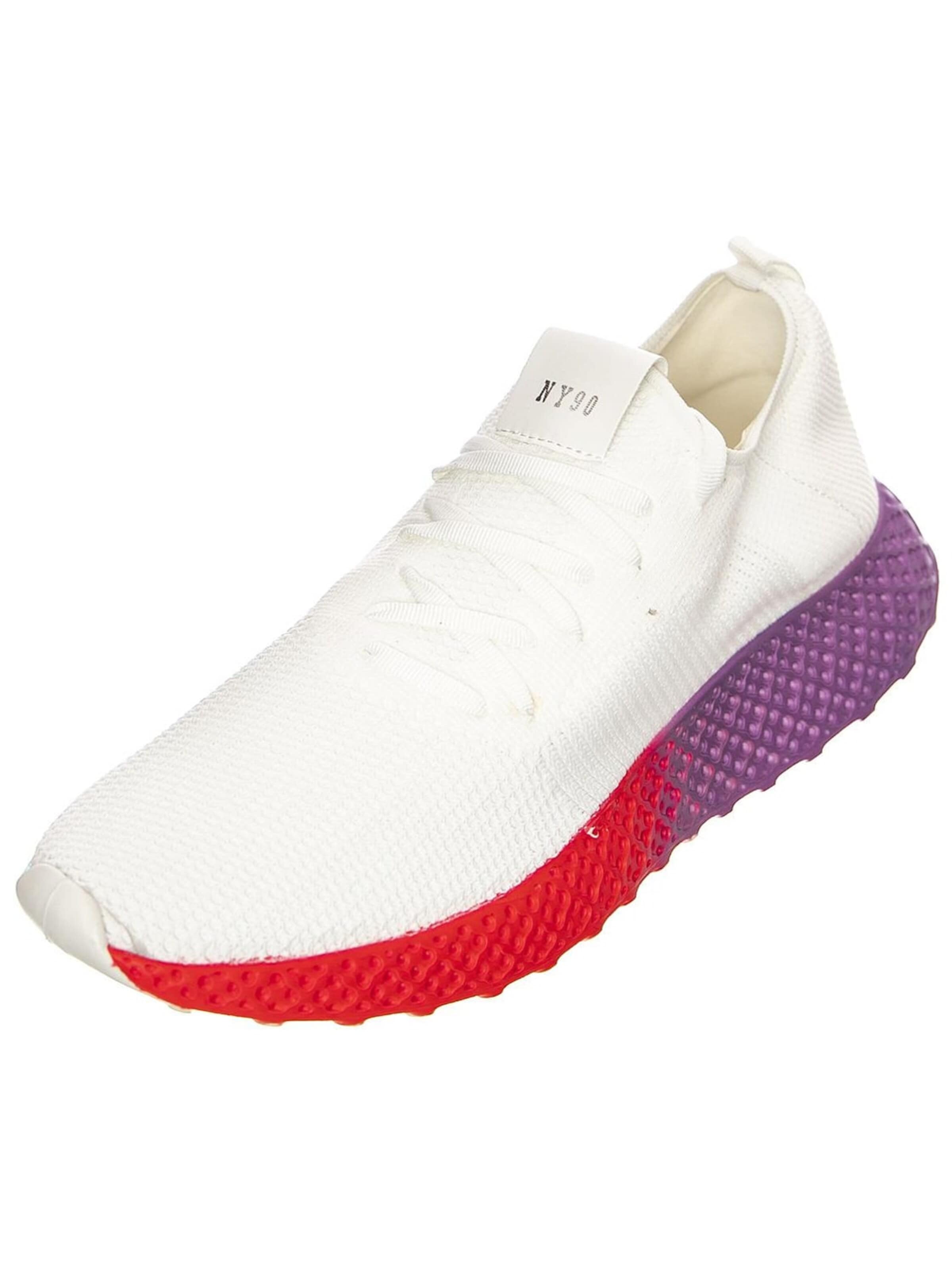 STEVE MADDEN Sportslig snøresko 'Riser' i hvid: forside