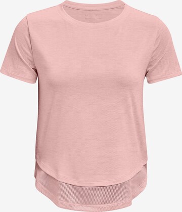 UNDER ARMOUR Functioneel shirt 'Vent ' in Roze: voorkant