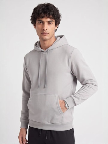 Sweat-shirt Tommy Life en gris : devant
