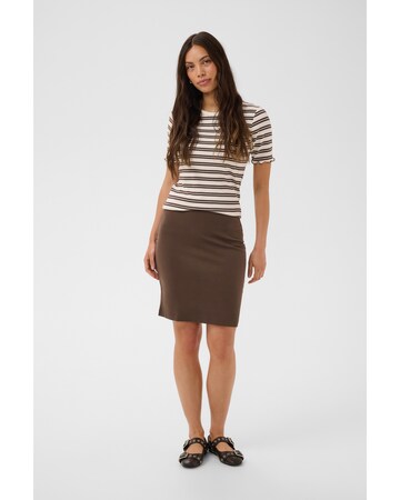 SAINT TROPEZ Skirt 'GennySZ' in Brown: front