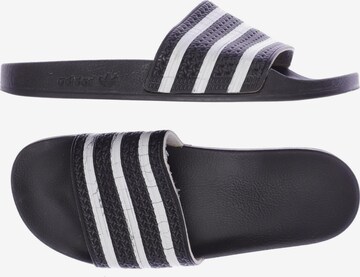 ADIDAS ORIGINALS Sandalen 45,5 in Schwarz: predná strana