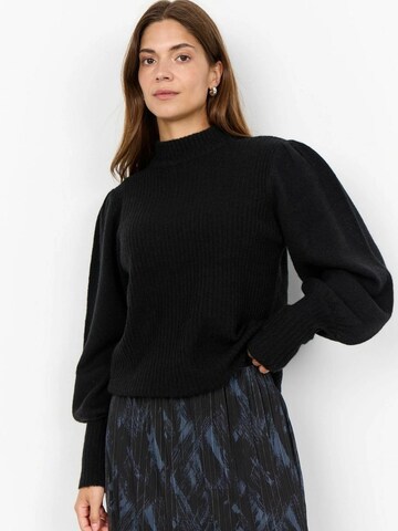 Soyaconcept Pullover 'Nessie 60' in Schwarz: Vorderseite