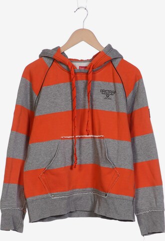 Firetrap Sweatshirt & Zip-Up Hoodie in M in Grey: front