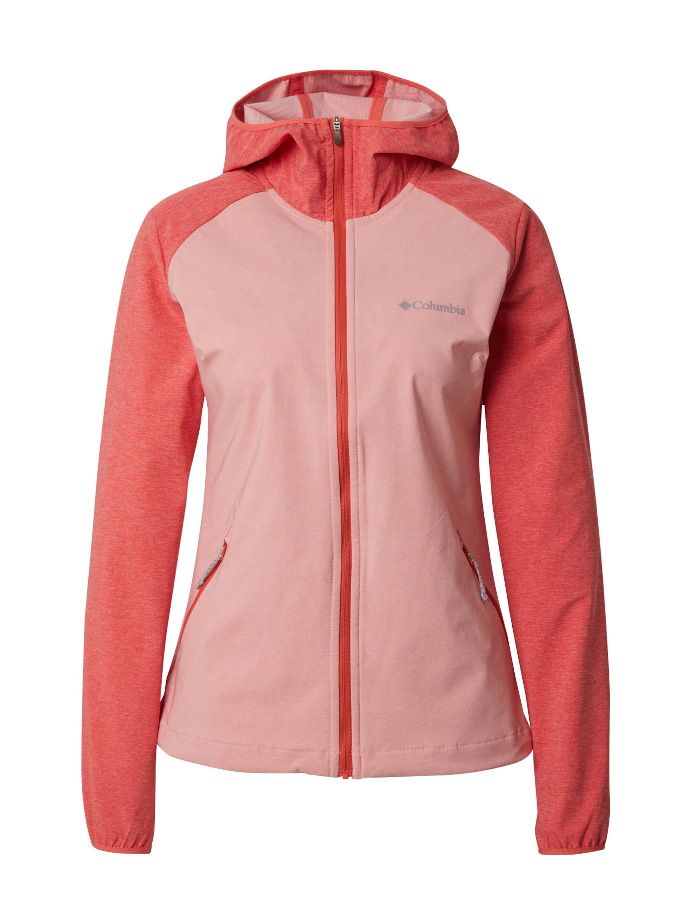 COLUMBIA Sportovní bunda 'Heather Canyon' – červená: přední strana