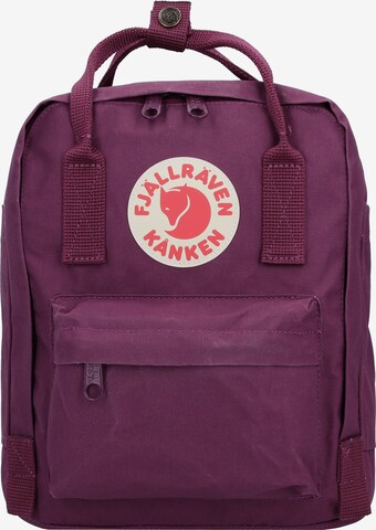 Fjällräven Backpack 'Kanken' in Purple: front