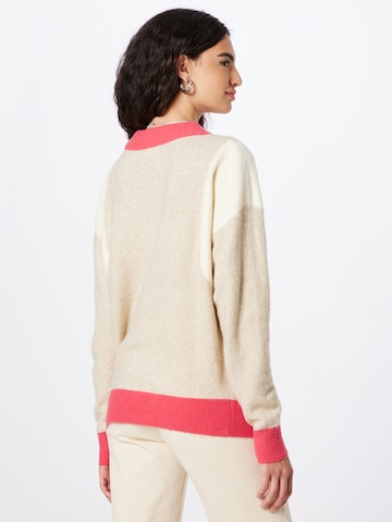 AMERICAN VINTAGE Sweater 'DAMSVILLE' in Beige