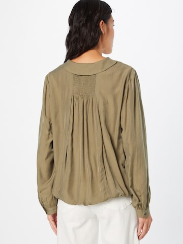 PIECES Blouse 'RAYSON' in Green
