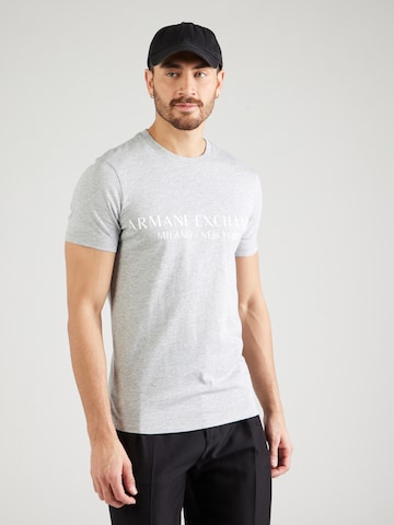 ARMANI EXCHANGE Regular fit Shirt '8NZT72' in Grey: front