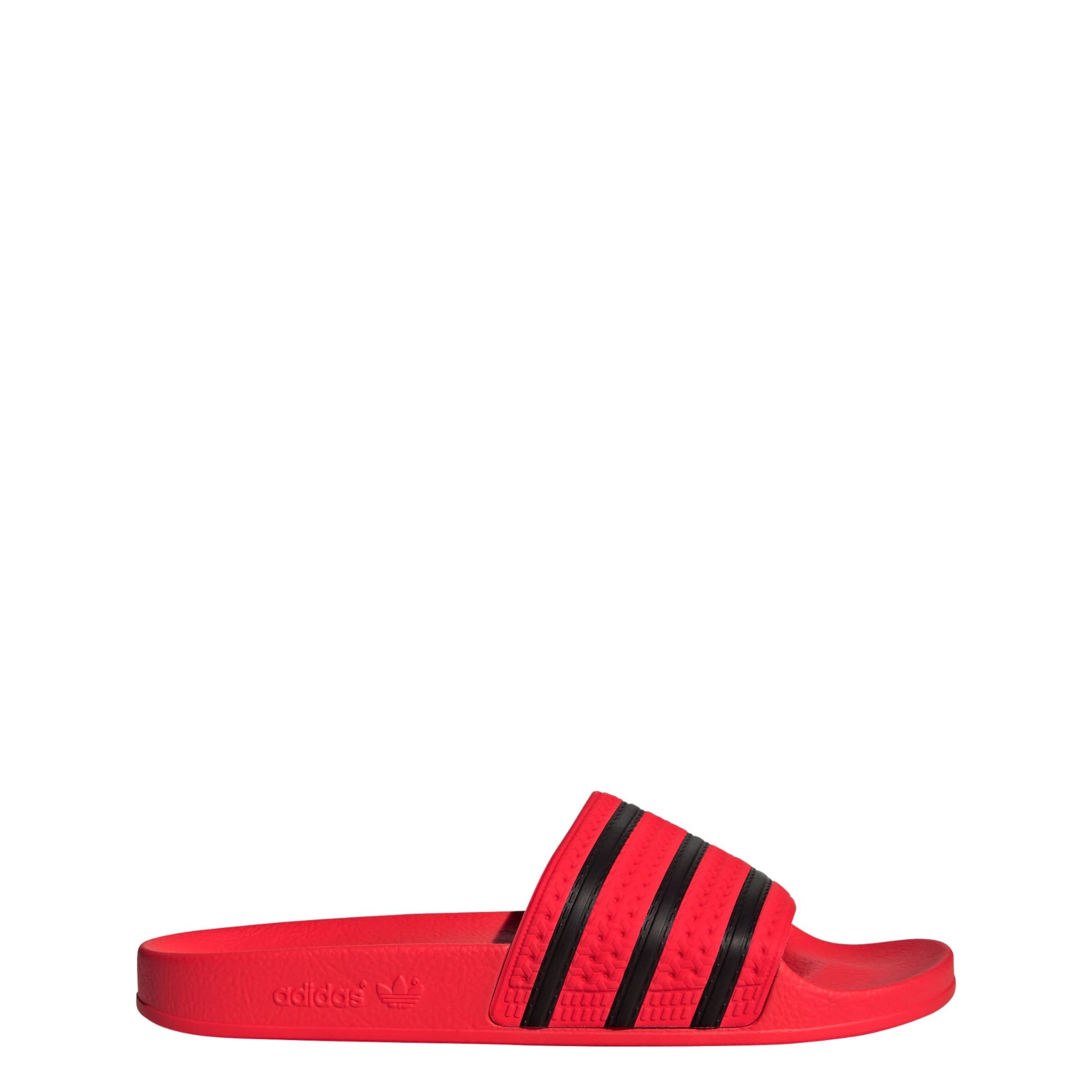 ADIDAS ORIGINALS - Zapatos abiertos 'Adilette' en rojo