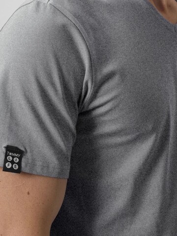 T-Shirt Tommy Life en gris