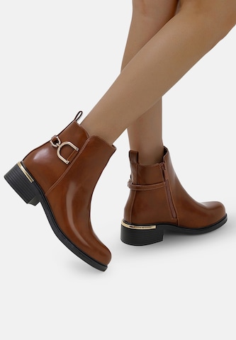 Elara Støvletter i brun