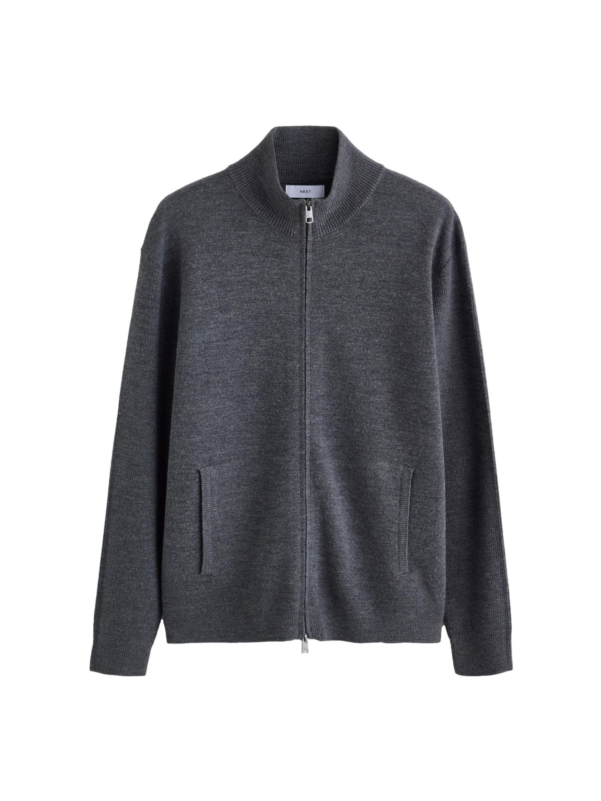 Next - Cárdigan en gris: frente