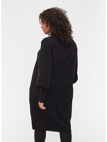 Robes en maille 'Bella' Zizzi en noir