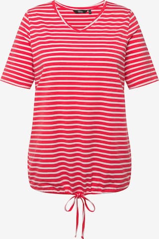 T-shirt Ulla Popken en rose : devant