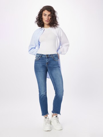 Goldgarn Regular Jeans 'Rosengarten' in Blau