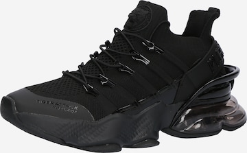 Sneaker bassa 'Tiger Attack//Gen.X.04' di Plein Sport in nero: frontale