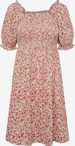 PIECES Letné šaty 'Floria' - ružová: predná strana