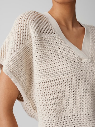 OPUS - Jersey 'Pekina' en beige